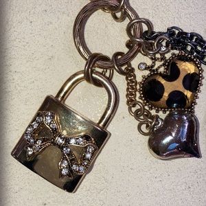 Betsy Johnson 36” Charm Necklace